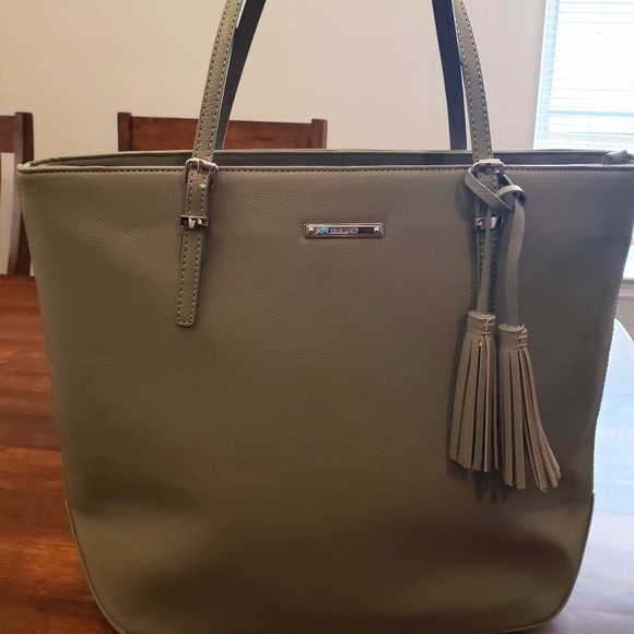 Nine West Bags Nine West Olive Green Shoulder Bag Poshmark